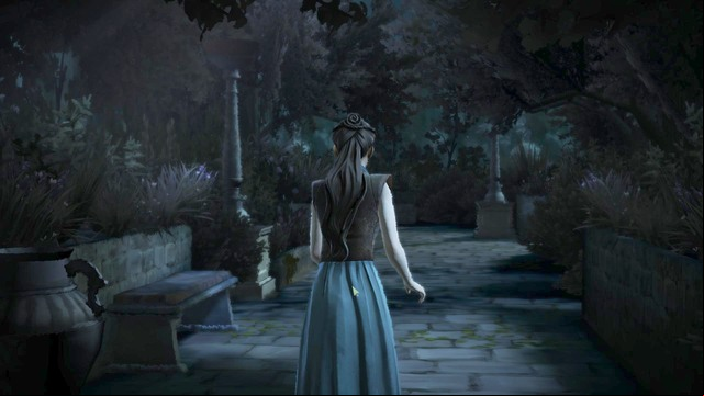 After regaining control of Mira Forrester, with the directional buttons move forward until you get to the place shown on the picture - Chapter 6 | Episode 2: The Lost Lords - Episode 2: The Lost Lords - Game of Thrones: A Telltale Games Series Game Guide