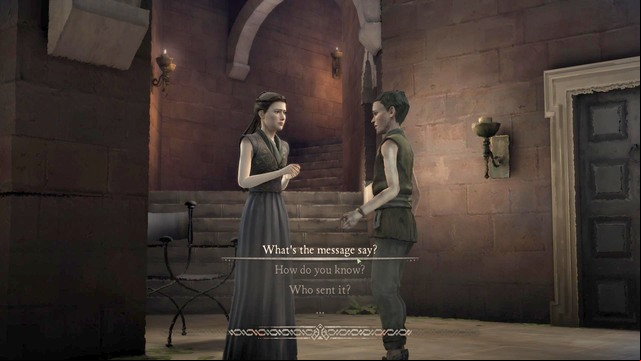 Whats the message say - Chapter 3 | Episode 6: The Ice Dragon - Episode 6: The Ice Dragon - Game of Thrones: A Telltale Games Series Game Guide