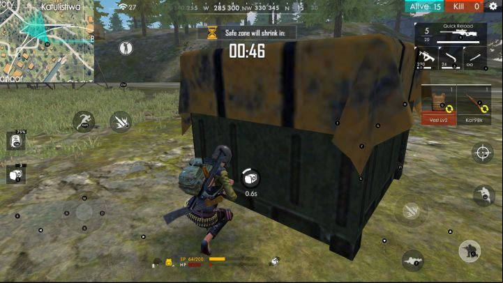Restore your lost health points with the help of medkits. - How to protect yourself from death in Garena Free Fire? - FAQ - Garena Free Fire Guide