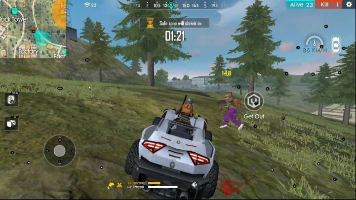 Vehicles make it more pleasant to move around the map, they are also a deadly weapon - although a collision does not always end in the instant death of the victim. - How to survive with an enemy vehicle in Garena Free Fire? - FAQ - Garena Free Fire Guide
