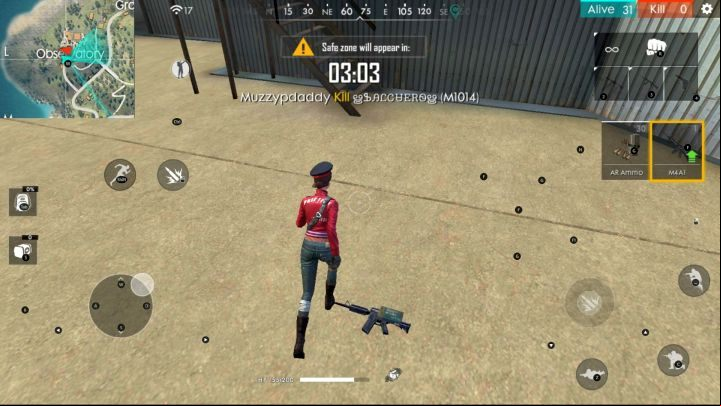 Obtaining any weapon is an absolute priority. - Exploring buildings and obtaining items in Garena Free Fire? - The course of the match - Garena Free Fire Guide