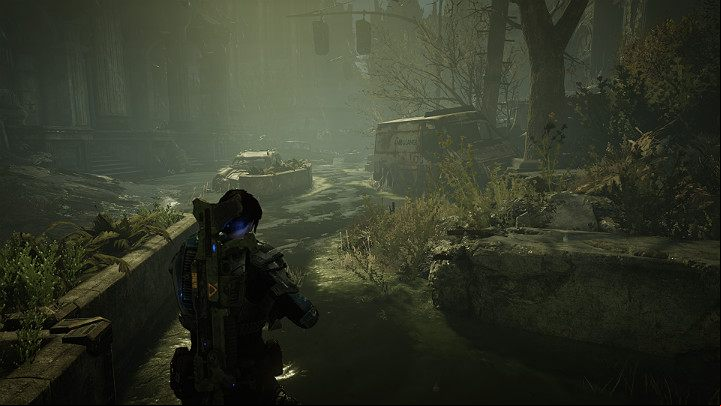 You will get to the place where you can find the last two collectibles - Act 4 Chapter 1 - Homefront | Gears 5 Walkthrough - Act IV - Gears 5 Guide