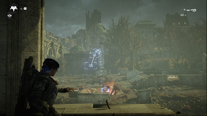 Try to blow up the nests to stop enemies from approaching - Act 4 Chapter 1 - Homefront | Gears 5 Walkthrough - Act IV - Gears 5 Guide