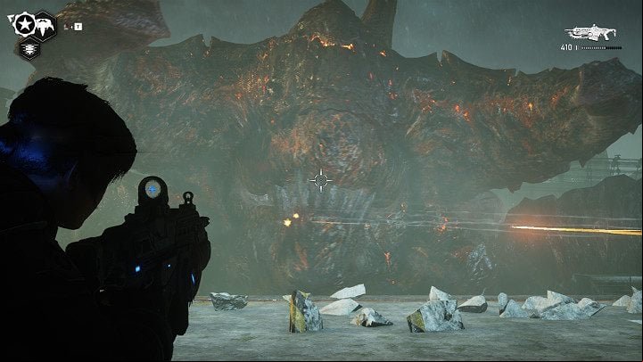 After a while, you will receive instructions on the radio - return to the armory - Act 4 Chapter 2 - The Fall | Gears 5 Walkthrough - Act IV - Gears 5 Guide
