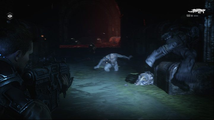 In the sewers, you will encounter 3 groups of fast and agile opponents - Act 1 Chapter 1 - Shot in the Dark | Gears 5 Walkthrough - Act I - Gears 5 Guide