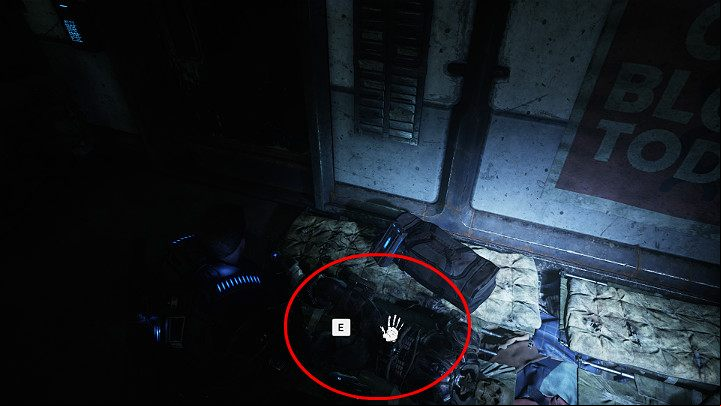 Before you go to the commanders office, the first thing you should do is to check the armory - Act 1 Chapter 1 - Shot in the Dark | Gears 5 Walkthrough - Act I - Gears 5 Guide