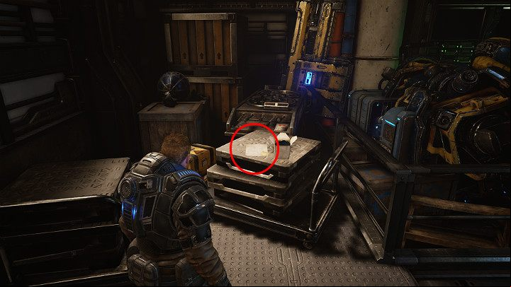 On the right, you will find another collectible - Medical Documentation: Marcus Fenix - Act 1 Chapter 2 - Diplomacy | Gears 5 Walkthrough - Act I - Gears 5 Guide