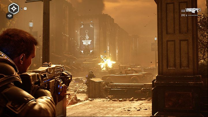 There are many enemies here - Act 1 Chapter 4 - The Tides Turn | Gears 5 Walkthrough - Act I - Gears 5 Guide