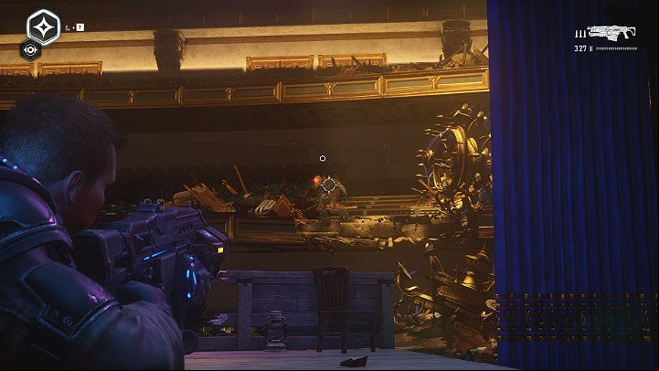 After the battle, you need to defend yourself from suicide mechs - Act 1 Chapter 4 - The Tides Turn | Gears 5 Walkthrough - Act I - Gears 5 Guide