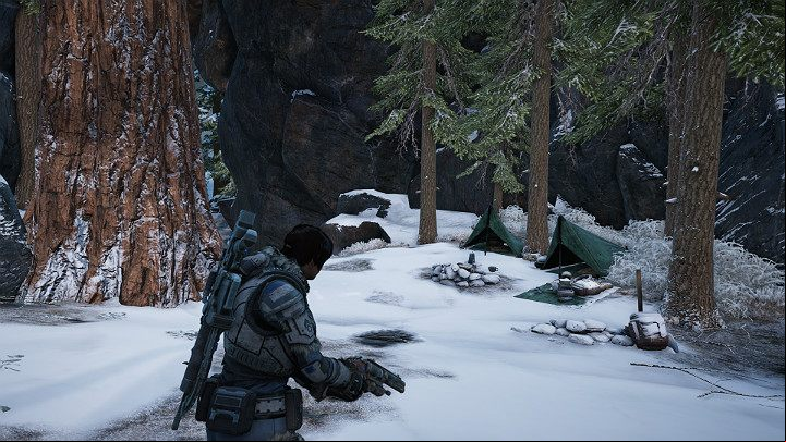 Kait and Del move to the communication towers to find the source of the broadcast from the Kadar mountains - Act 2 Chapter 4 - The Source of It All | Gears 5 Walkthrough - Act II - Gears 5 Guide