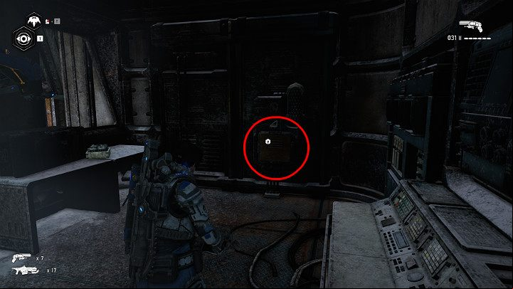 In the control room, you will find one component - Act 2 Chapter 4 - The Source of It All | Gears 5 Walkthrough - Act II - Gears 5 Guide