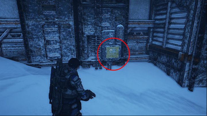 Go around the substation, the next component is on the right of the building - Act 2 Chapter 4 - The Source of It All | Gears 5 Walkthrough - Act II - Gears 5 Guide