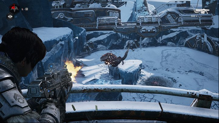 Deal with the first wave and prepare for another - Act 2 Chapter 4 - The Source of It All | Gears 5 Walkthrough - Act II - Gears 5 Guide