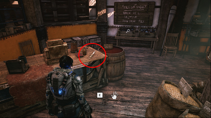 The first collectible can be found immediately at the beginning of at 2 - Act 2 Chapter 1 - Recruitment Drive | Gears 5 Collectibles - Act II - Gears 5 Guide