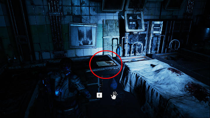 When entering the first operating room, go to the left side of the room - Act 2 Chapter 3 - Forest for the Trees | Gears 5 Collectibles - Act II - Gears 5 Guide