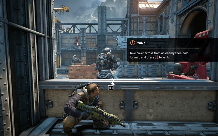 It is a good idea to practice this type of attacks - there are many achievements connected with them - Act 1:1 - The Raid | Walkthrough - Walkthrough - Gears of War 4 Game Guide