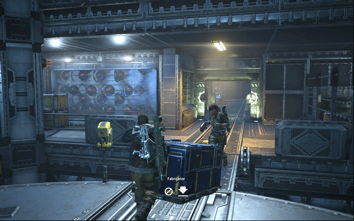 Take the crate to the lift and defend it - Act 1:2 - In and Out | Walkthrough - Walkthrough - Gears of War 4 Game Guide