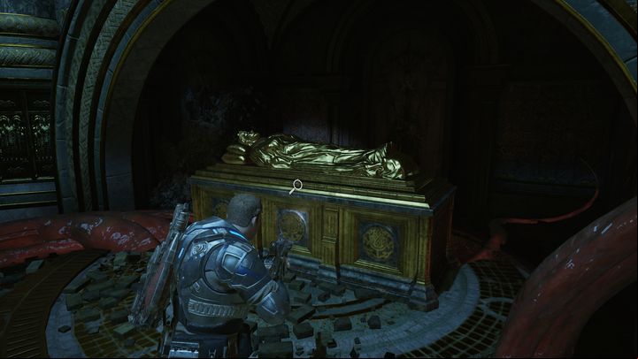 Use this tomb to unlock the age forward. - Act 3:4 - Do Not Go Gentle | Walkthrough - Walkthrough - Gears of War 4 Game Guide