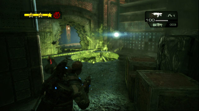 In the large archive room you'll be attacked by more Serapedes, Tickers and Wretches - Archives - Museum Of Military Glory - Gears of War: Judgment - Game Guide and Walkthrough