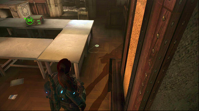 Before getting to the next location go to the room on the right from the hall exit - Monroe Commons - Halvo Bay Military Academy - Gears of War: Judgment - Game Guide and Walkthrough