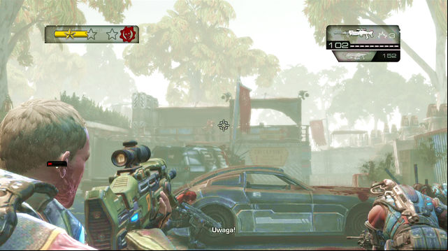 Bloodmounts will get through the farther gate - Windward Way - Seahorse Hills - Gears of War: Judgment - Game Guide and Walkthrough