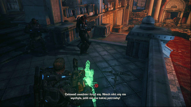 Enter the large hall - North Entrance - The Courthouse - Gears of War: Judgment - Game Guide and Walkthrough