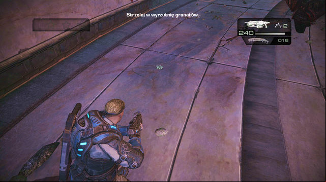 During the fight about COG tag, which you have to collect before you kill the boss - Plaza for the Tyran Dead - The Courthouse - Gears of War: Judgment - Game Guide and Walkthrough