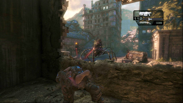 After planting the last charge, enemies from the outside will blow out one of the walls - One Step Closer - Aftermath - Gears of War: Judgment - Game Guide and Walkthrough