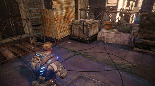 In the First Avenue Rooftops section - Downtown Halvo Bay - COG tags - Gears of War: Judgment - Game Guide and Walkthrough