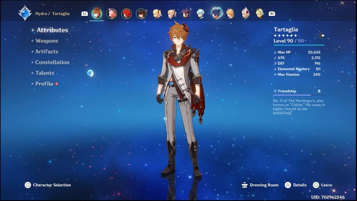 In the case of weapons, it is worth checking out the three suggested by us - Genshin Impact: Childe - best builds (Hydro) - Hydro - Genshin Impact Guide