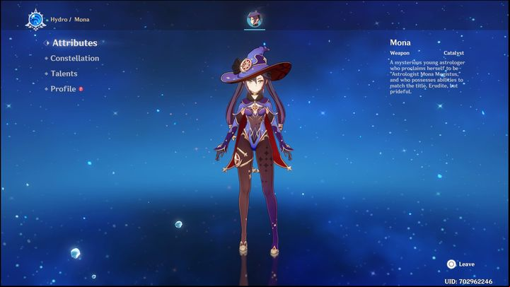 The second weapon is Skyward Atlas, it is five-star one - Genshin Impact: Mona - best builds (Hydro) - Hydro - Genshin Impact Guide