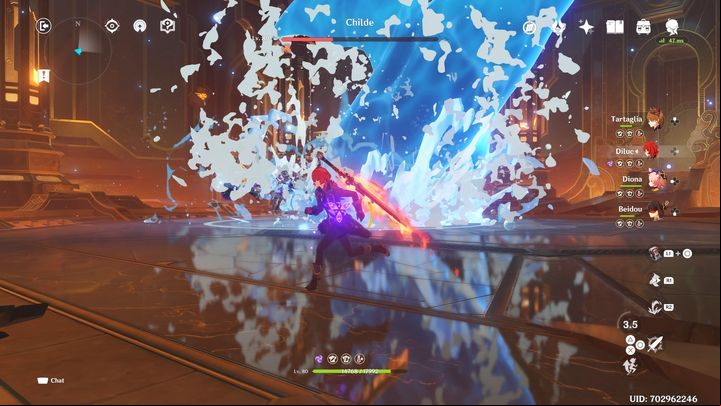 Also in this phase, the boss can also summon the whale - Genshin impact: How to beat Childe boss? - Bosses - Genshin Impact Guide