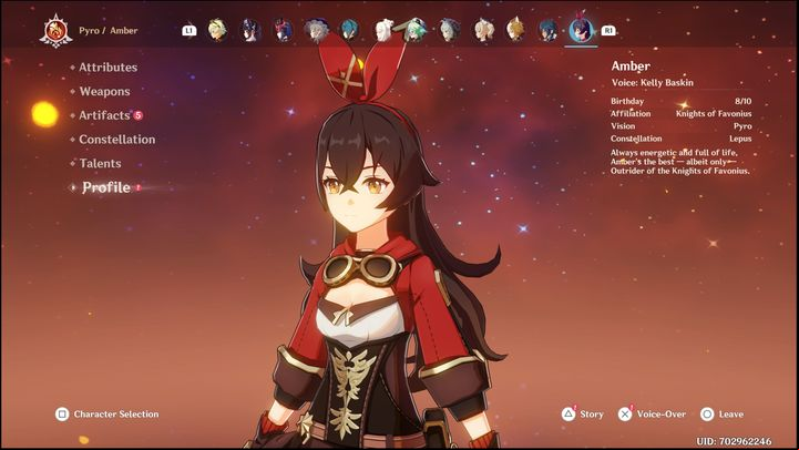 The four-star Rust bow is much better and easier to access weapon - it boosts basic attacks by 40-80% at the cost of charged attacks (10% less damage) - Genshin Impact: Amber - best builds (Pyro) - Pyro - Genshin Impact Guide