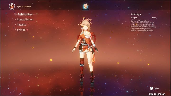 Yoimiya is a five-star Pyro who fights with a bow - Genshin Impact: Yoimiya - best builds (Pyro) - Pyro - Genshin Impact Guide