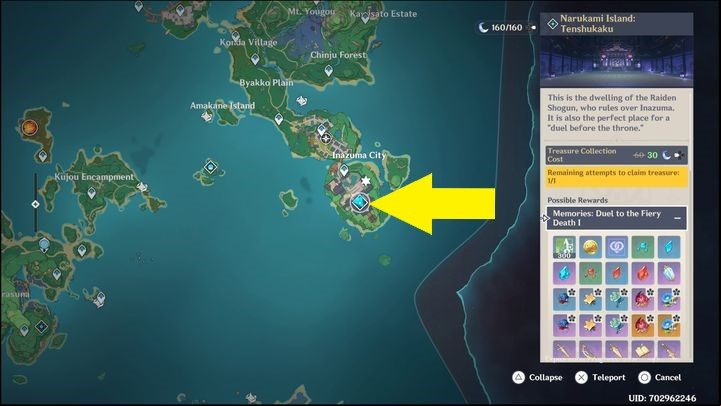 La Signora resides in Inazuma region, on a island known as Inazuma City to be exact - Genshin Impact: How to beat La Signora boss? - Bosses - Genshin Impact Guide