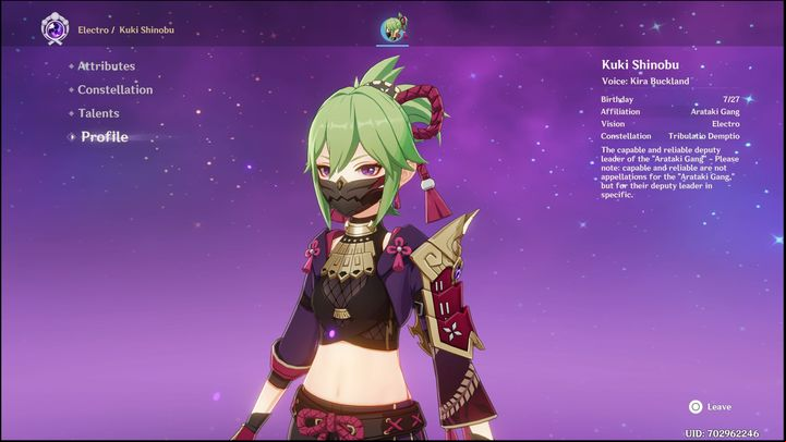 Similarly to the build, the best possible weapon for Sub DPS Kuki Shinobu is Freedom Sworn - Genshin Impact: Kuki Shinobu - best builds (Electro) - Electro - Genshin Impact Guide