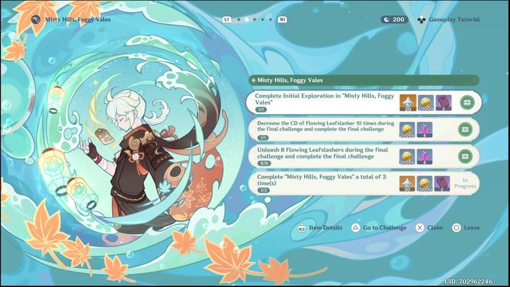 The next challenge begins in an unusual way, because after going to the new marker, you will be at the bonsai tree - Genshin Impact: Summertime Odyssey (event) - walkthrough - Events - Genshin Impact Guide