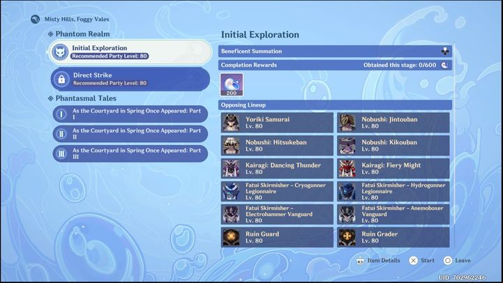 The challenges of this chapter consist mainly in defeating many opponents in a certain amount of time - Genshin Impact: Summertime Odyssey (event) - walkthrough - Events - Genshin Impact Guide