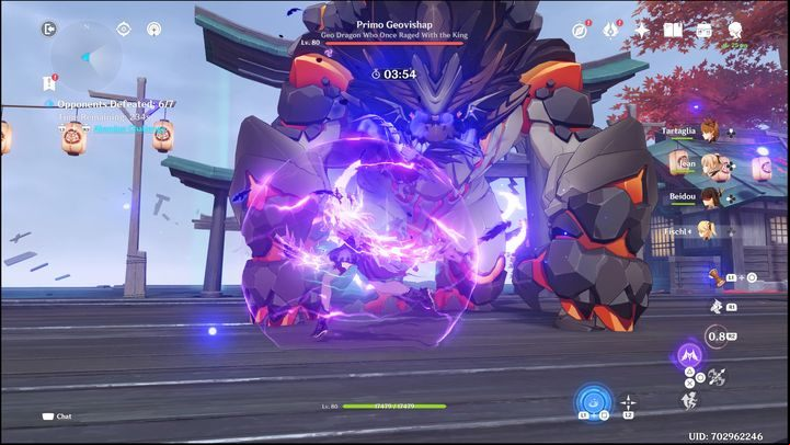 The second task is a direct clash with waves of opponents and then the final opponent - Genshin Impact: Summertime Odyssey (event) - walkthrough - Events - Genshin Impact Guide