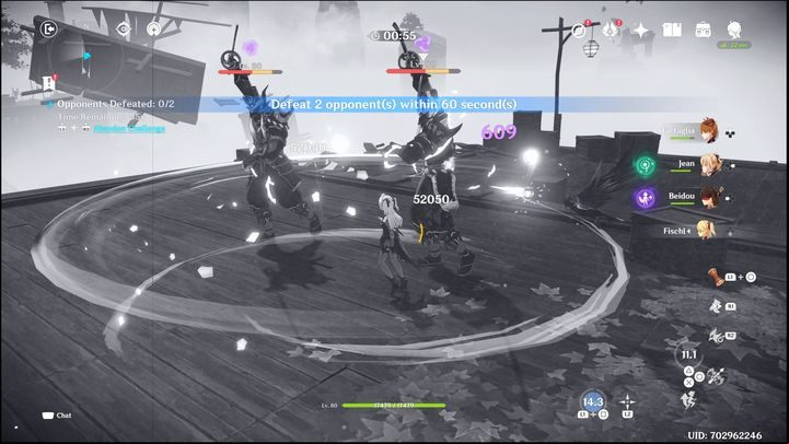The fight should not be too hard, as you will have the opportunity to use a powerful area attack - Genshin Impact: Summertime Odyssey (event) - walkthrough - Events - Genshin Impact Guide
