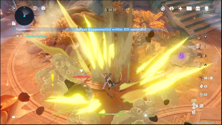 Allegro Blooms are monuments located in the middle of the area - Genshin Impact: Summertime Odyssey (event) - walkthrough - Events - Genshin Impact Guide