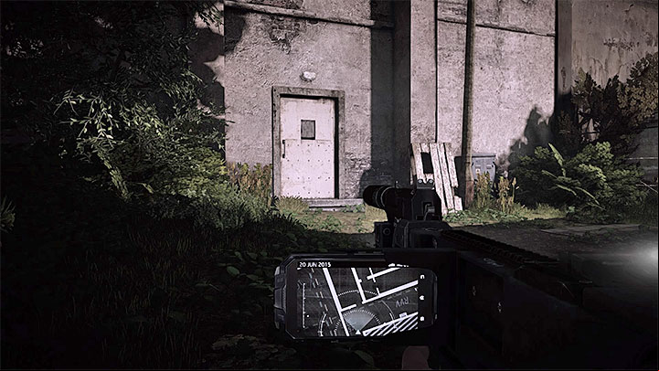 One of the possible entries to the warehouse - Reach Jasper before he gets murdered | Black | Walkthrough - Black - Get Even Game Guide