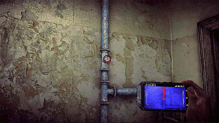 Now you must go to one of the smaller adjacent rooms - Exploration of building C | Black | Walkthrough - Black - Get Even Game Guide