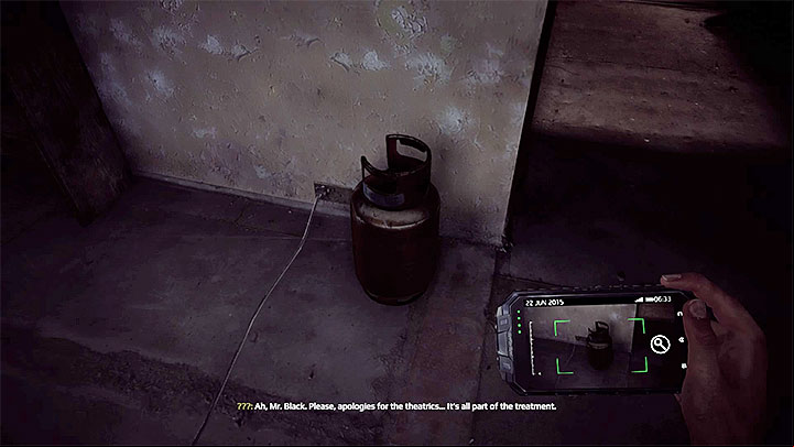 You must go down once again - The meeting in the building B | Black | Walkthrough - Black - Get Even Game Guide