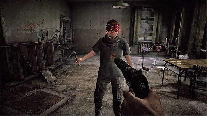 The secret room can be accessed during your second visit in the block B - The Asylum - building B | Hidden memories - Hidden memories - Get Even Game Guide