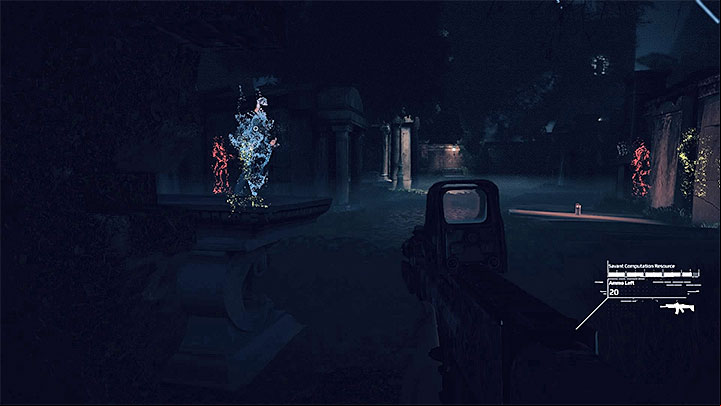 During the graveyard stage, try to teleport when possible - Rose_Atkins files | Red | Walkthrough - Red - Get Even Game Guide