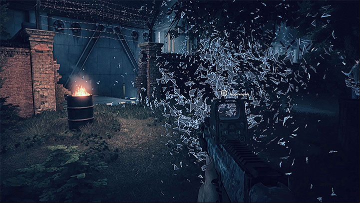 One of the engrams is right by the exit from the park - Rose_Atkins files | Red | Walkthrough - Red - Get Even Game Guide