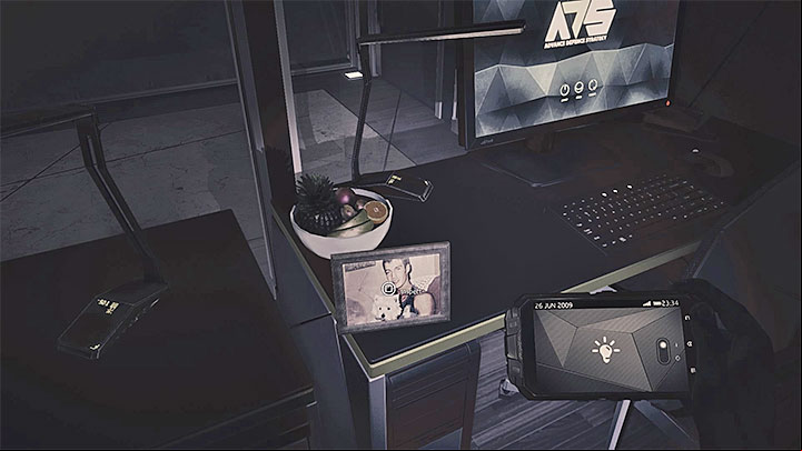 Third photo - How to deal with the electronic door lock in the ADS HQ? - Solving the puzzles - Get Even Game Guide