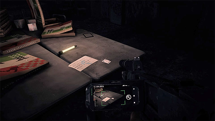 When you clear the floor you should look around it (if you havent killed all enemies then the exploration may be much more difficult) - Get access to the kidnappers computer | Black | Walkthrough - Black - Get Even Game Guide