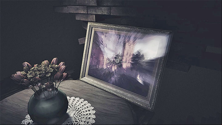 Touching the picture allows you to leave the memory - Get access to the kidnappers computer | Black | Walkthrough - Black - Get Even Game Guide